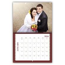 8.5X11 Wall Calendar 001